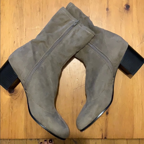 Design lab suede boots - Picture 1 of 5
